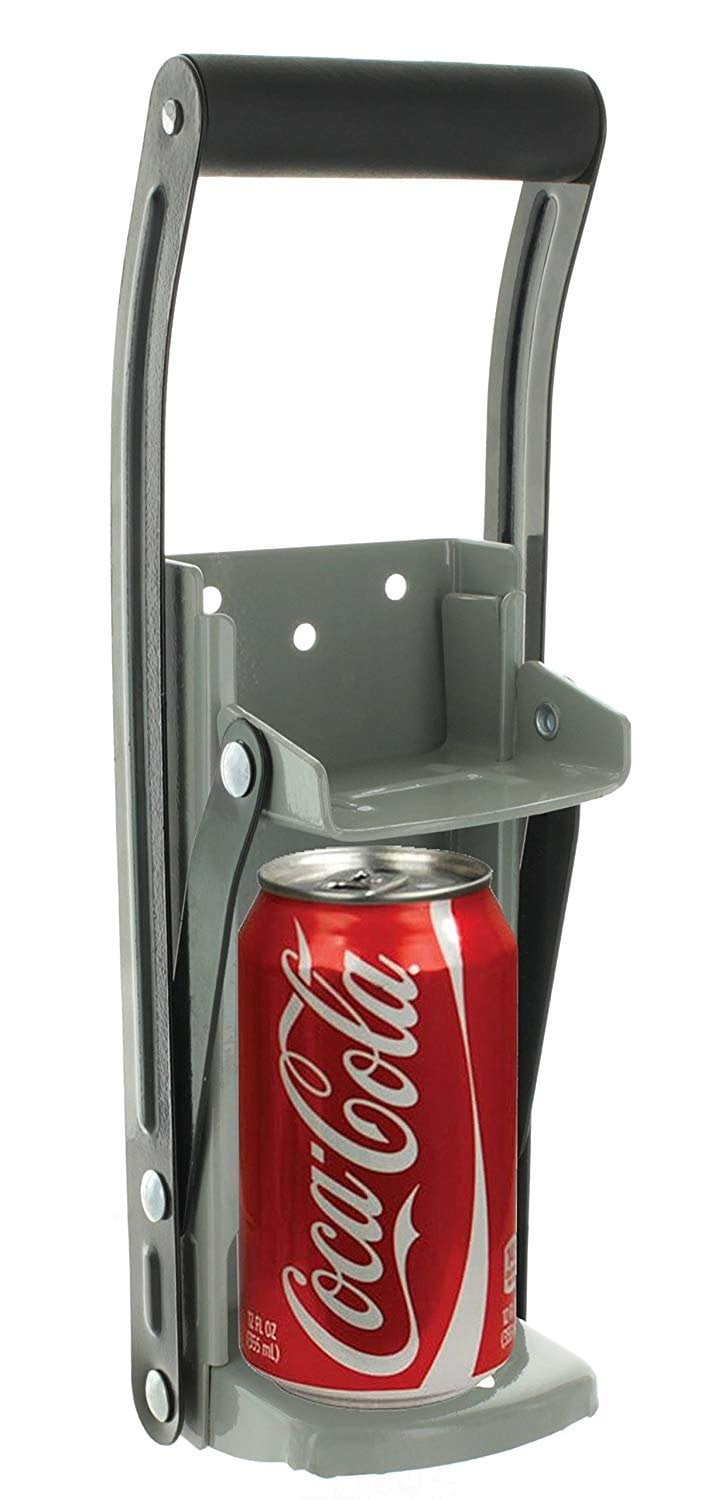 1PC Can Press Crusher Recovery Tool Wall-mounted Beer Can Opener