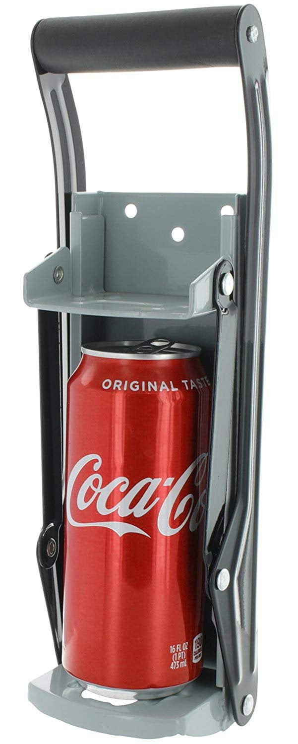 The Original Can & Bottle Crusher + Built-in Bottle Opener – AndrewJamesLLC