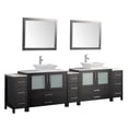 thumbnail image 1 of Vanity Art VA3136-108E 108 in. Double Sink Bathroom Vanity Set, Espresso, 1 of 5