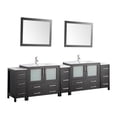 thumbnail image 1 of Vanity Art VA3036-108E 108 in. Double Sink Bathroom Vanity Set, Espresso, 1 of 8