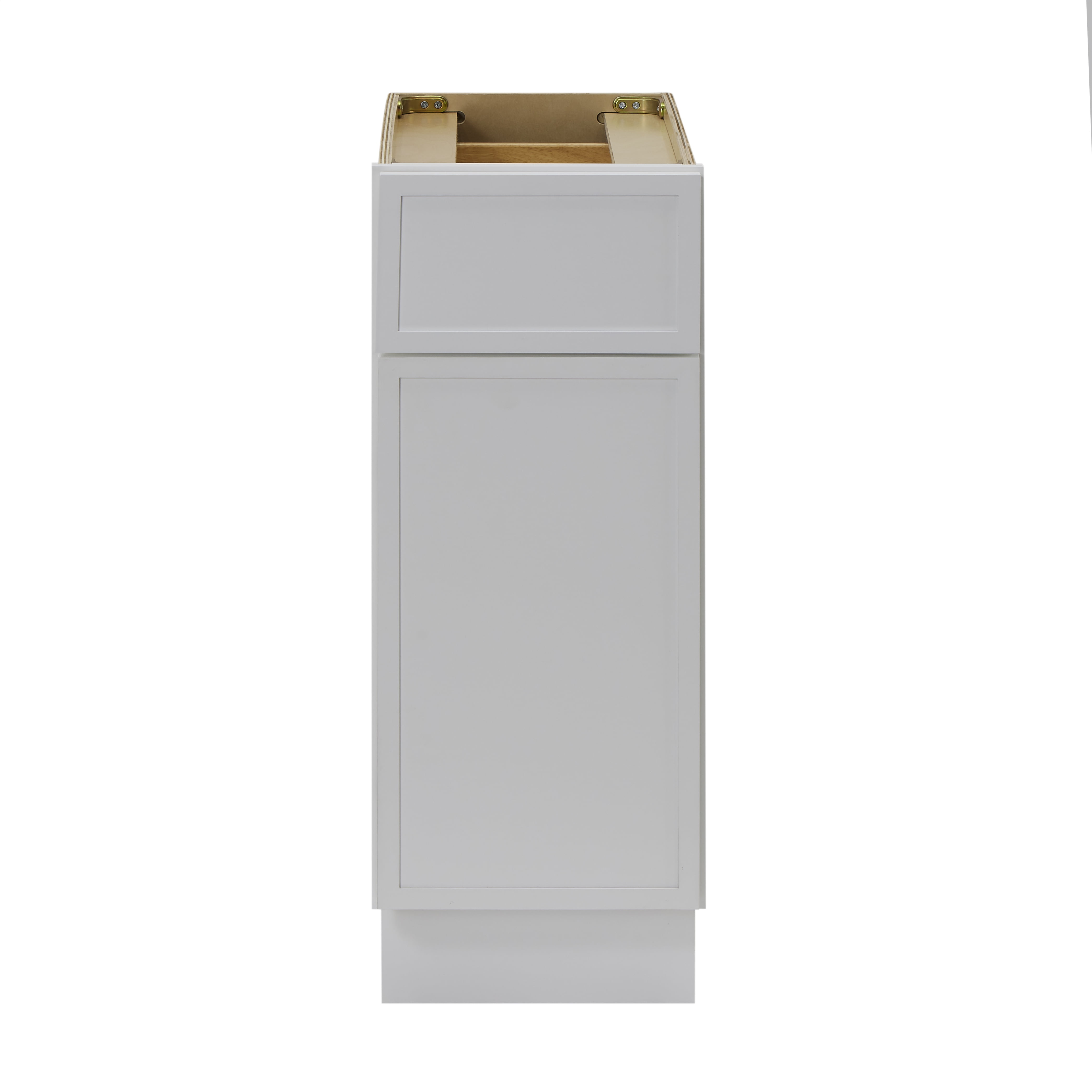 12" White Birch Plywood Freestanding Single Base Storage Cabinet