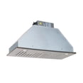 thumbnail image 1 of Vanity Art H70-27 12 x 28 x 10 in. 600 CFM Stainless Steel Insert & Built-in Range Hood with Baffle Filters LED Lights 3-Speed Control, Silver, 1 of 5