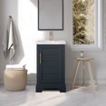 thumbnail image 1 of Vanity Art 20 Inch Single Bathroom Vanity with Sink and Top - Modern Freestanding Cabinet with Soft Closing Door, 1 of 4