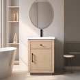 thumbnail image 1 of Vanity Art 24" Single Bathroom Vanity with Sink, Freestanding Bath Storage Cabinet with Ceramic Top, 1 of 3