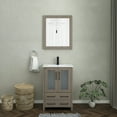 thumbnail image 1 of Vanity Art 24" Single Sink Freestanding Bathroom Vanity Set with Ceramic Top and Mirror, 1 of 8