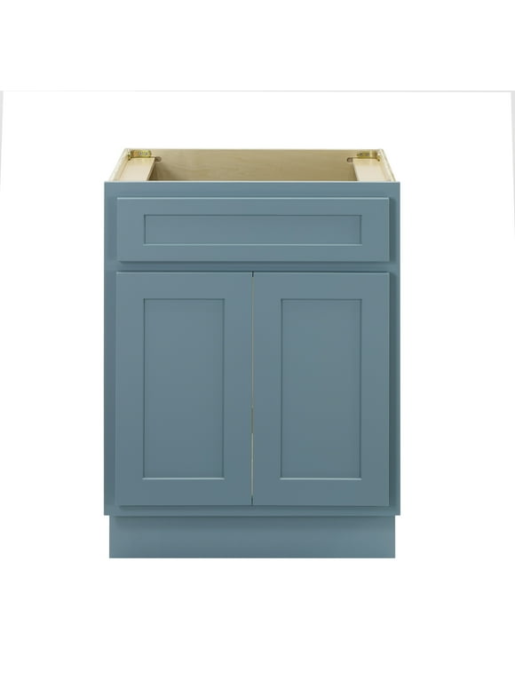 Vanity Art 24" W Plywood Freestanding Single Base Storage Cabinet with Soft Close Door