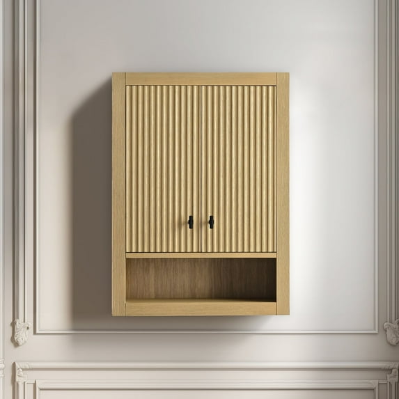 Vanity Art 24 "Wall Mounted Bathroom Storage Cabinet with Soft Close Doors