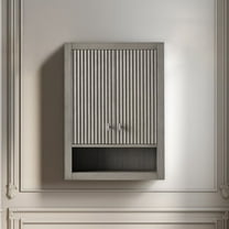Vanity Art 24" Wall Mounted Bathroom Storage Cabinet with Soft Close Doors