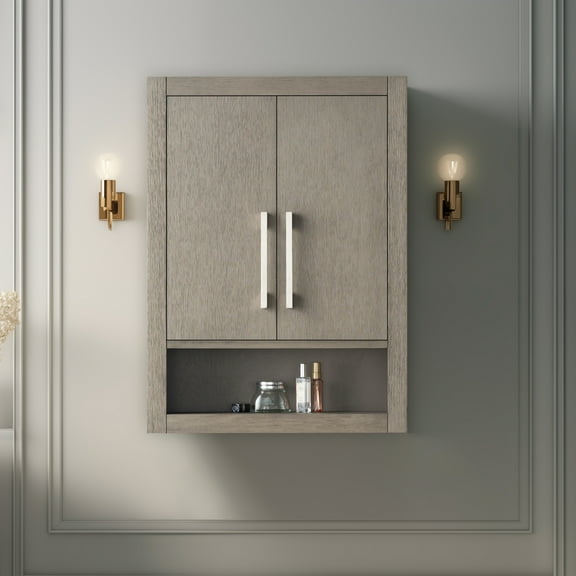 Vanity Art 24 "Wall Mounted Bathroom Storage Cabinet with Soft Close Doors