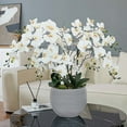 thumbnail image 1 of Vanity Art 36.22" H Artificial Phalaenopsis Orchids Floral Arrangement in Pot, 1 of 7