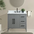 thumbnail image 1 of Vanity Art 36" Single Sink Bathroom Vanity Cabinet with Ceramic Countertop, 1 of 9