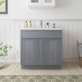 thumbnail image 1 of Vanity Art 36" W Birch Plywood Freestanding Single Base Storage Cabinet with Soft Close Doors, 1 of 9