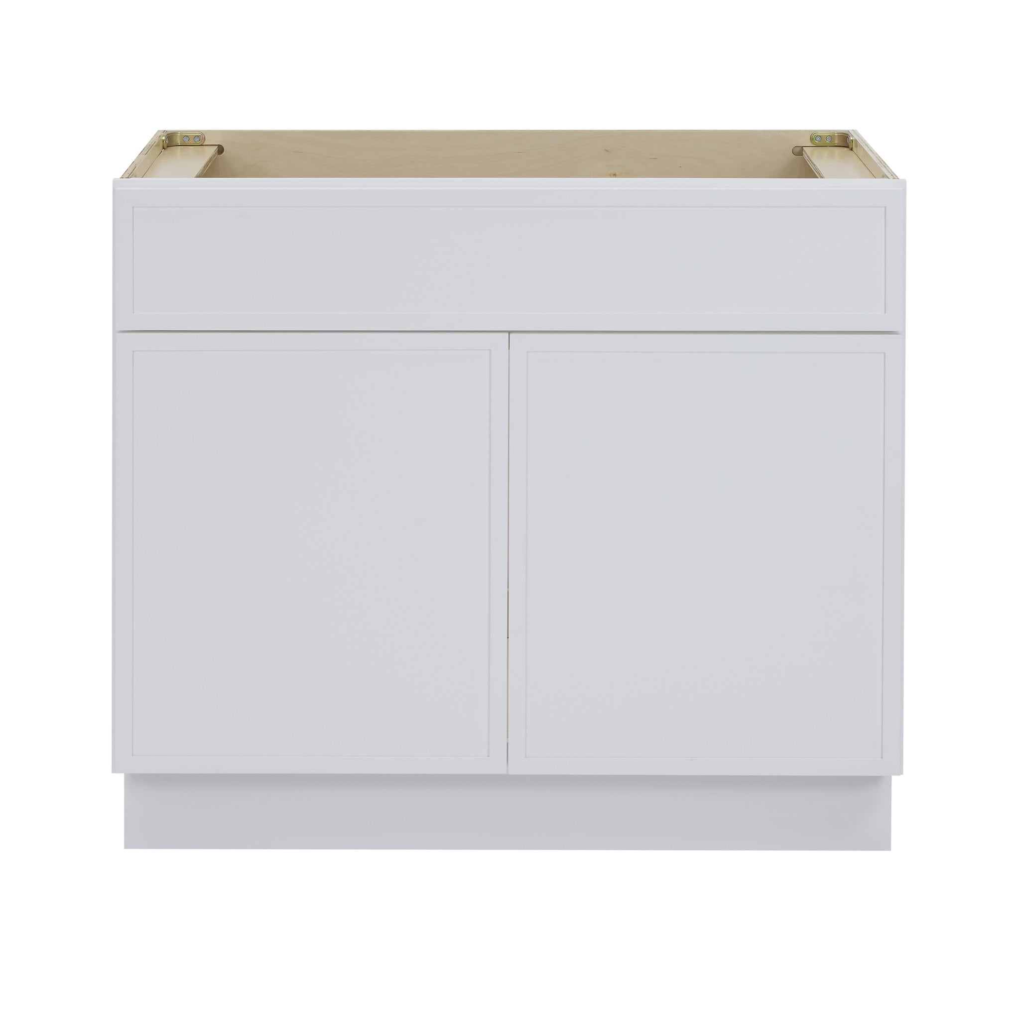 White Birch Plywood Freestanding Single Base Storage Cabinet, 36" Wide
