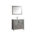 thumbnail image 1 of Vanity Art VA3036G 36 in. Single Sink Bathroom Vanity Set, Gray, 1 of 5
