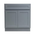 thumbnail image 1 of Vanity Art VA4036G 36 in. Vanity Cabinet with Knockdown, Gray, 1 of 9