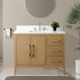 thumbnail image 1 of Vanity Art 42" Single Sink Bathroom Vanity Cabinet with Ceramic Countertop, 1 of 10