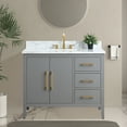 thumbnail image 1 of Vanity Art 42" Single Sink Bathroom Vanity Cabinet with Ceramic Countertop, 1 of 9