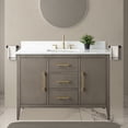 thumbnail image 1 of Vanity Art 48” Single Sink Bathroom Vanity Cabinet with Ceramic Countertop, 1 of 9