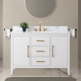 thumbnail image 1 of Vanity Art 48" Single Sink Bathroom Vanity Cabinet with Ceramic Countertop, 1 of 12