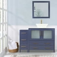 thumbnail image 1 of Vanity Art 48" Single Sink Bathroom Vanity Set with Engineered Marble Top and Free Mirror, 1 of 5