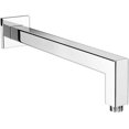 thumbnail image 1 of Vanity Art 4SQ12 Brass Square Shower Arm, Chrome - 12 x 2.5 x 2.5 in., 1 of 4