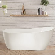 Vanity Art 59 x 29 Acrylic Freestanding Bathtub