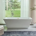 thumbnail image 1 of Vanity Art 59'' x 30'' Freestanding Soaking Bathtub, 1 of 8