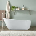 thumbnail image 1 of Vanity Art 67" 32" Solid Surface Resin Stone Freestanding Bathtub, 1 of 7