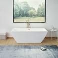 thumbnail image 1 of Vanity Art 67" X 32" Non-Slip Acrylic Freestanding Bathtub, 1 of 8