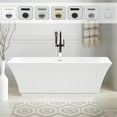 thumbnail image 1 of Vanity Art 67'' x 32'' Freestanding Soaking Bathtub, 1 of 7