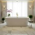 thumbnail image 1 of Vanity Art 68" Acrylic Freestanding Soaking Bathtub, 1 of 8