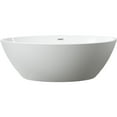 thumbnail image 1 of Vanity Art 69'' x 39'' Freestanding Soaking Bathtub, 1 of 5