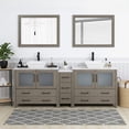 thumbnail image 1 of Vanity Art 84" Double Sink Freestanding Bathroom Vanity Set with Engineered Marble Top and Mirror, 1 of 10