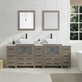 thumbnail image 1 of Vanity Art 84" Double Sink Freestanding Bathroom Vanity Set with Engineered Marble Top and Mirror, 1 of 11