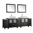 thumbnail image 1 of Vanity Art VA3130-96E 96 in. Double Sink Bathroom Vanity Set, Espresso, 1 of 4