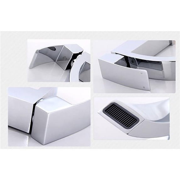 Vanity Art F40200 7 in. Bathroom Vessel Faucet, Chrome - 6.7 x 6.7 x 1.8 in.
