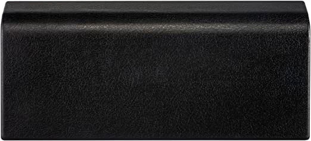 Dark Grey Ergonomic Hard Bath Pillow with Suction Cups