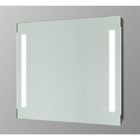 Vanity Art LED Bathroom Mirror with Rock Switch - 30 x 28 x 1 in.