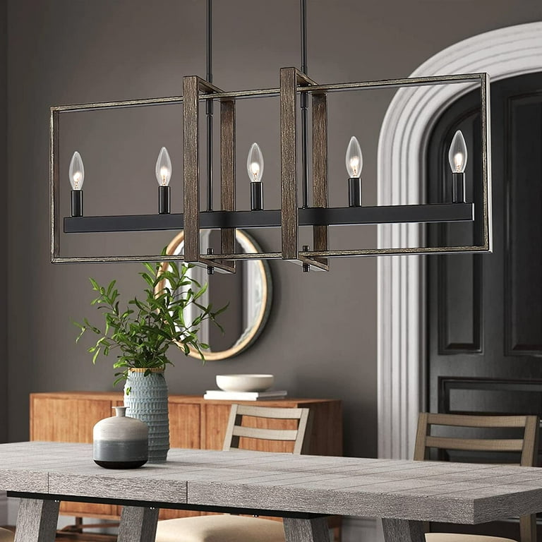 Chandelier farmhouse style deals
