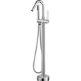 thumbnail image 1 of Vanity Art Single Handle Floor Mounted Freestanding Tub Filler with Handshower, 1 of 3