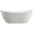thumbnail image 1 of Vanity Art VA6517, White, Acrylic 70in x 31.5in, Freestanding Bathtub, 1 of 6