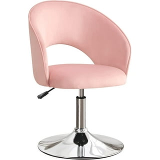 Pink Velvet Makeup Chair