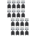 thumbnail image 1 of Vanity Chairs 16 Pcs Office Caster Wheels Replacement Wheelchair L-shaped Screw Thread Flat Nylon Universal Sofa Plastic, 1 of 6