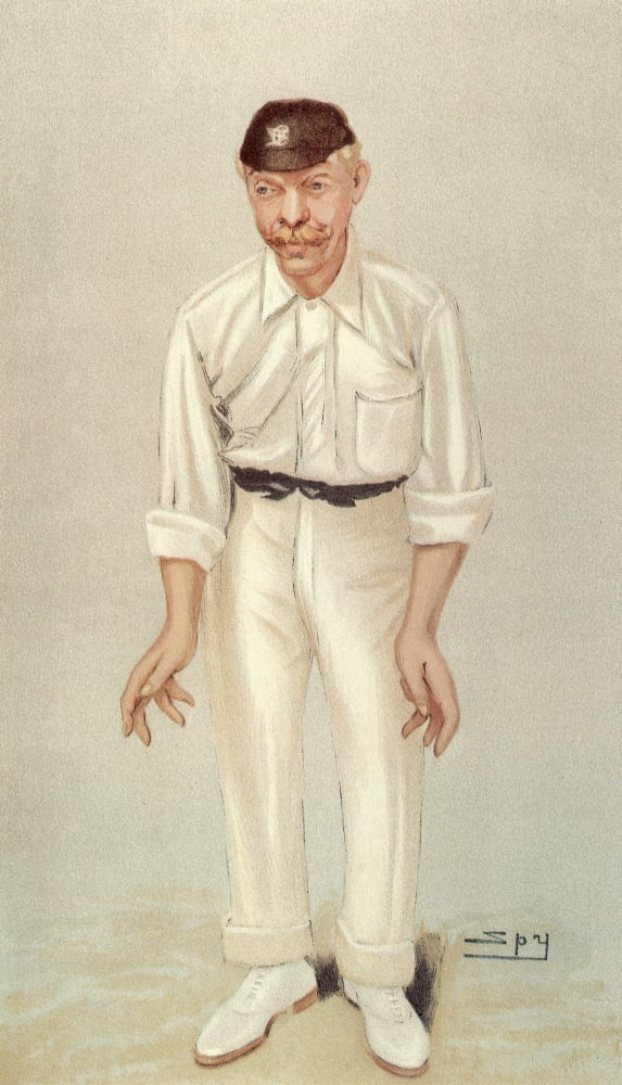 Vanity Fair 1902 Robert Abel (cricketer) Canvas Art - Leslie M Ward (18 x 24)