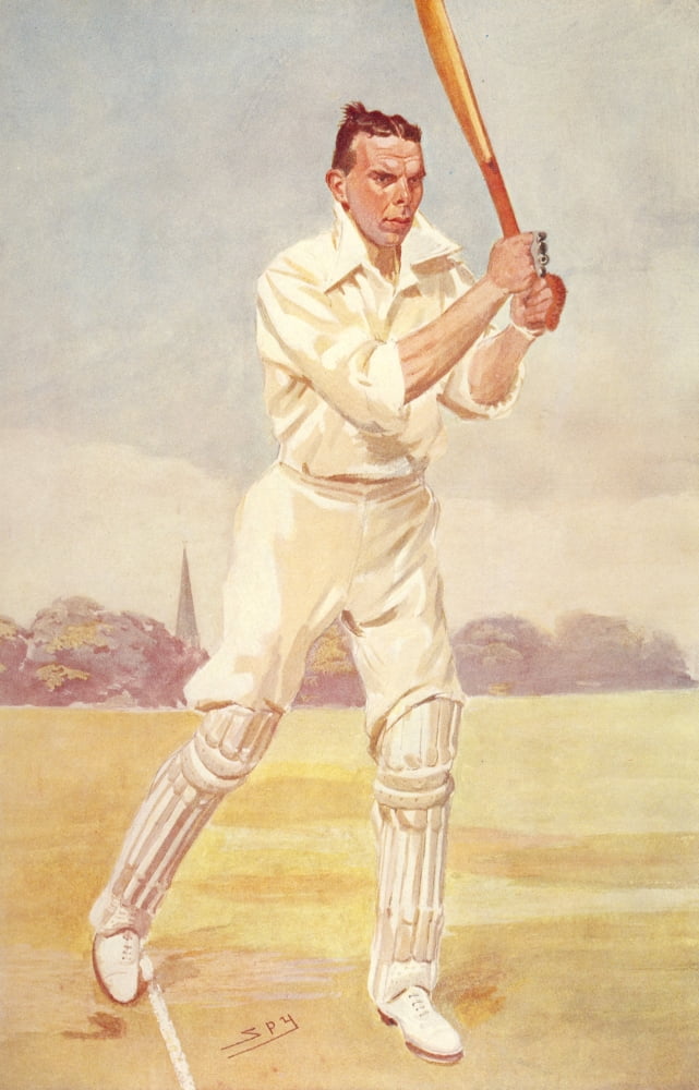 Vanity Fair August 1906 The Rev FH Gillingham (cricketer) Canvas Art - Leslie M Ward (24 x 36)