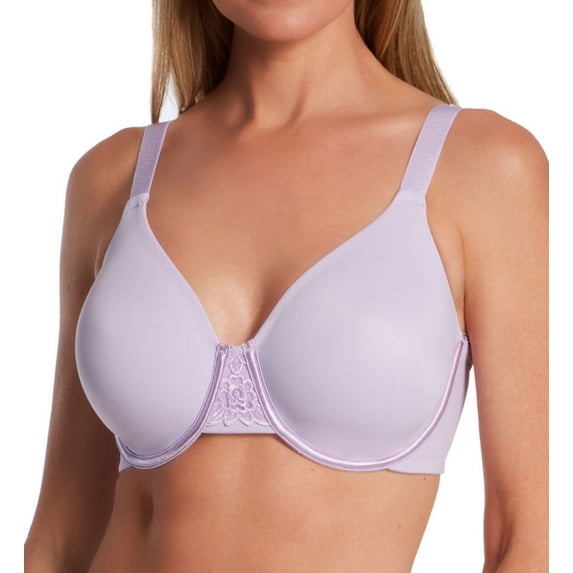 Women's Vanity Fair 76080 Beauty Back Full Figure Minimizer Underwire Bra (Gentle Lavender 40D)