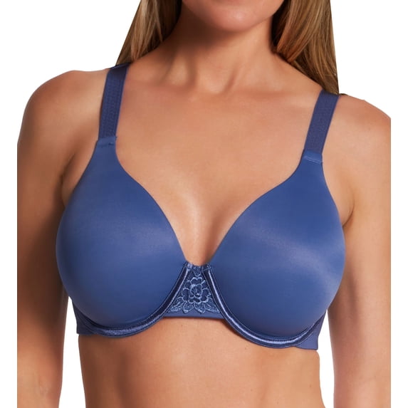 Women's Vanity Fair 76380 Beauty Back Full Figure Underwire Bra (Blue Harbor 40D)
