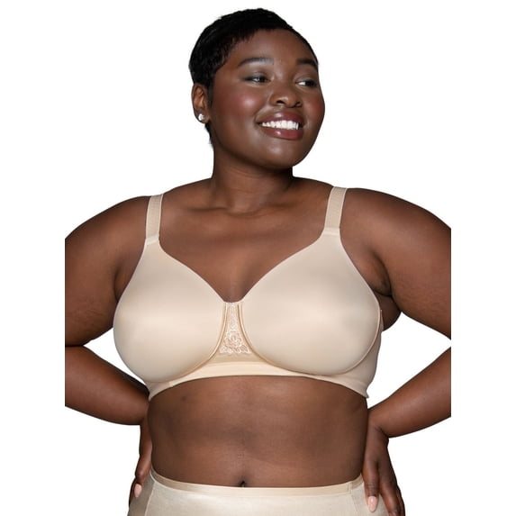 Vanity Fair Lingerie Women's Beauty Back Full Figure Smoothing Wireless Bra, Style 71380