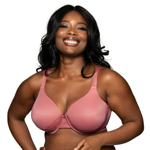 Vanity Fair® Beauty Back Back Smoother Lace Full-Figure Bra 76382 Color: Rose Mocha Size: 40 C