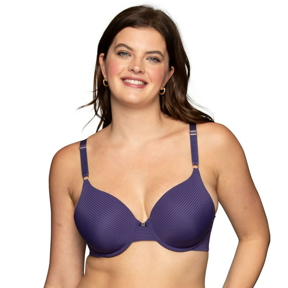 Vanity Fair® Beauty Back Full-Coverage Bra 75345 Color: Moody Blue Stripe Size: 36 B